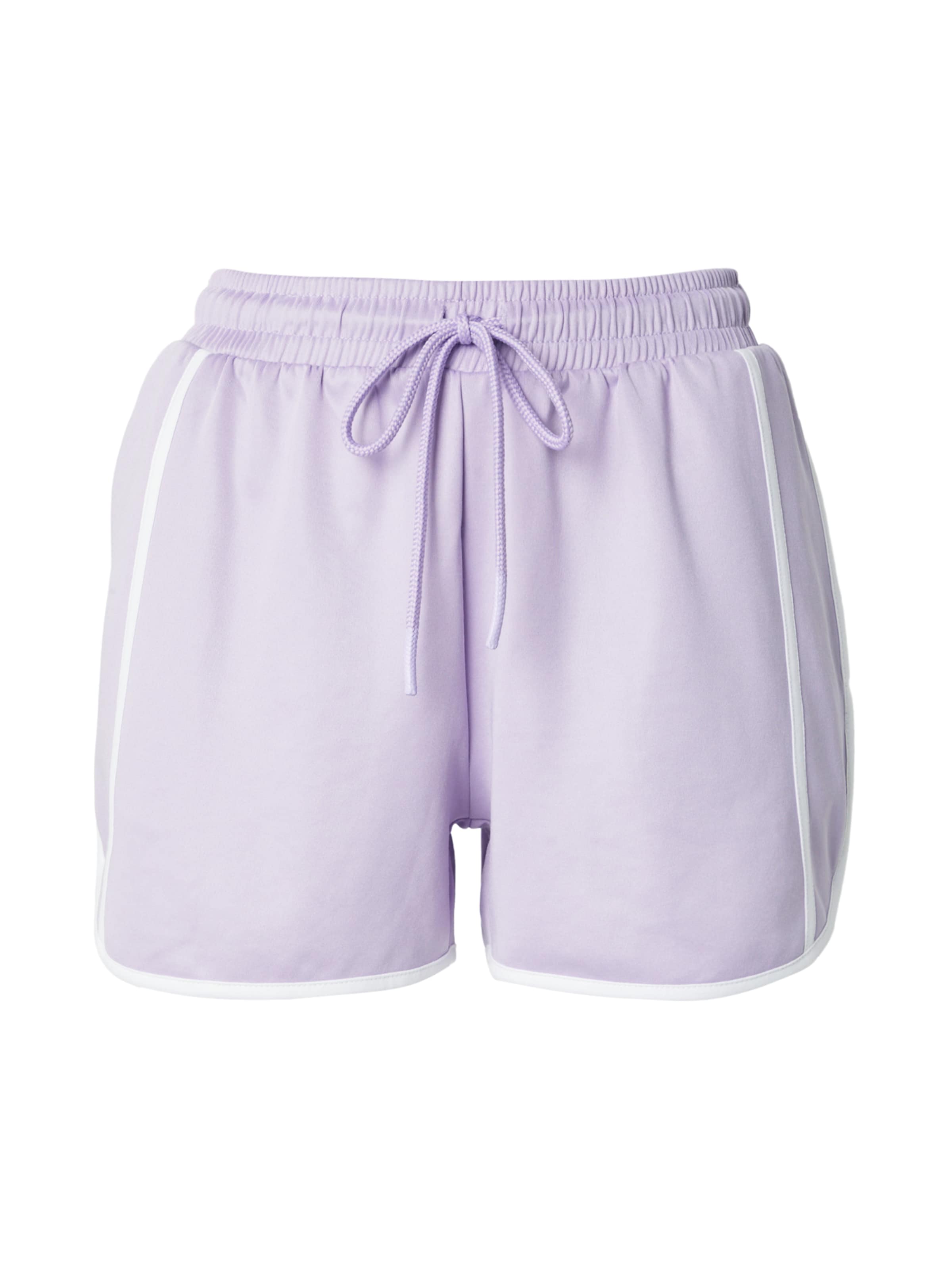 Loosefit Pantalon de sport Hey Honey en violet : devant