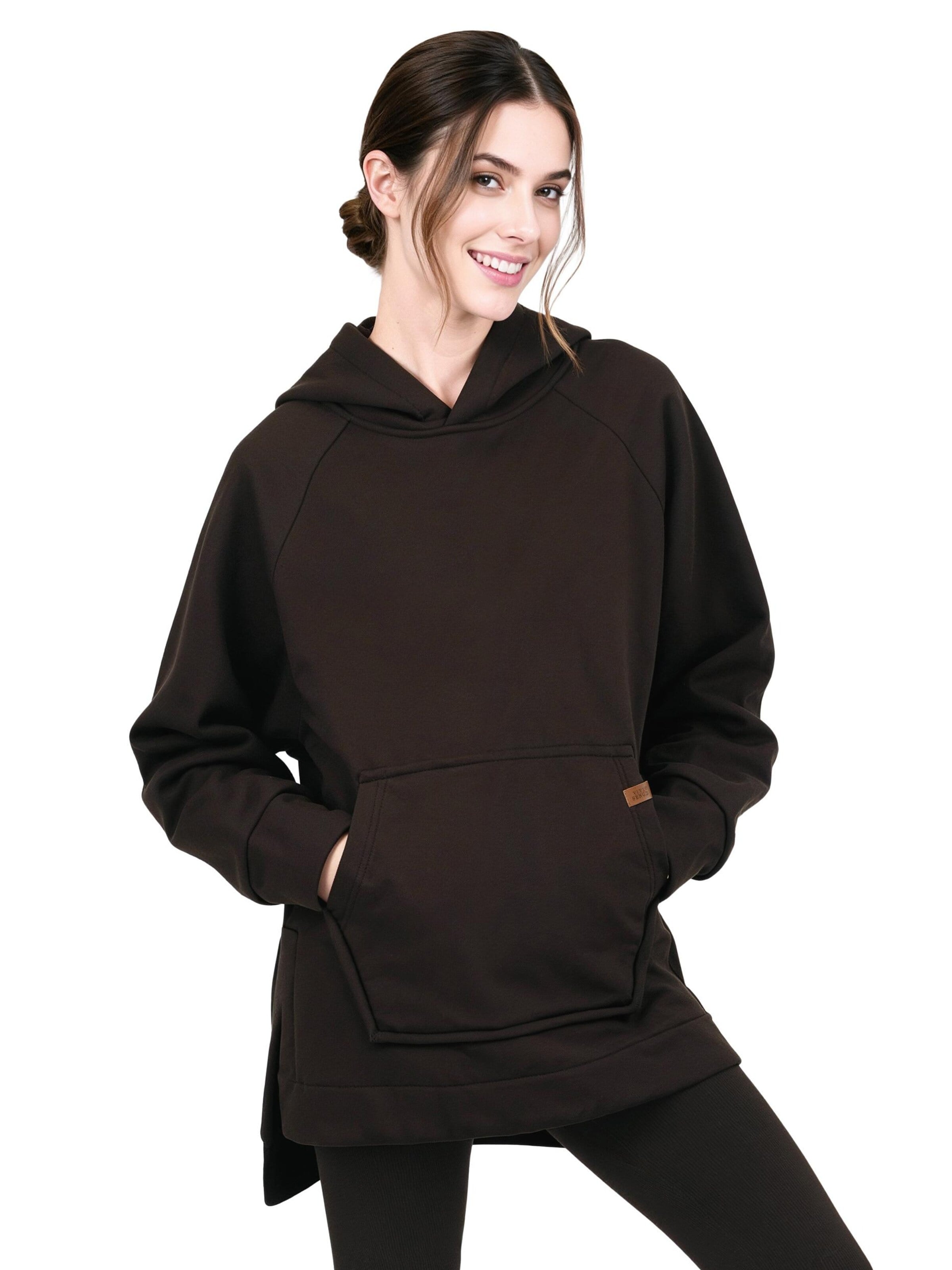 Vivisence Sweatshirt '9006' in Bruin: voorkant