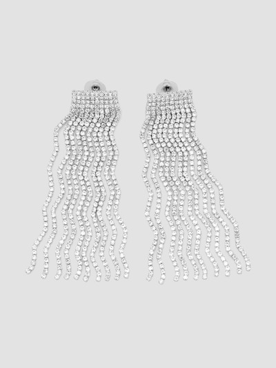 LeGer by Lena Gercke Boucles d'oreilles 'Rea' en argent / transparent, Vue avec produit