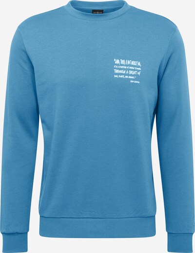 WESTMARK LONDON Sweatshirt in Cyan blue / White, Item view