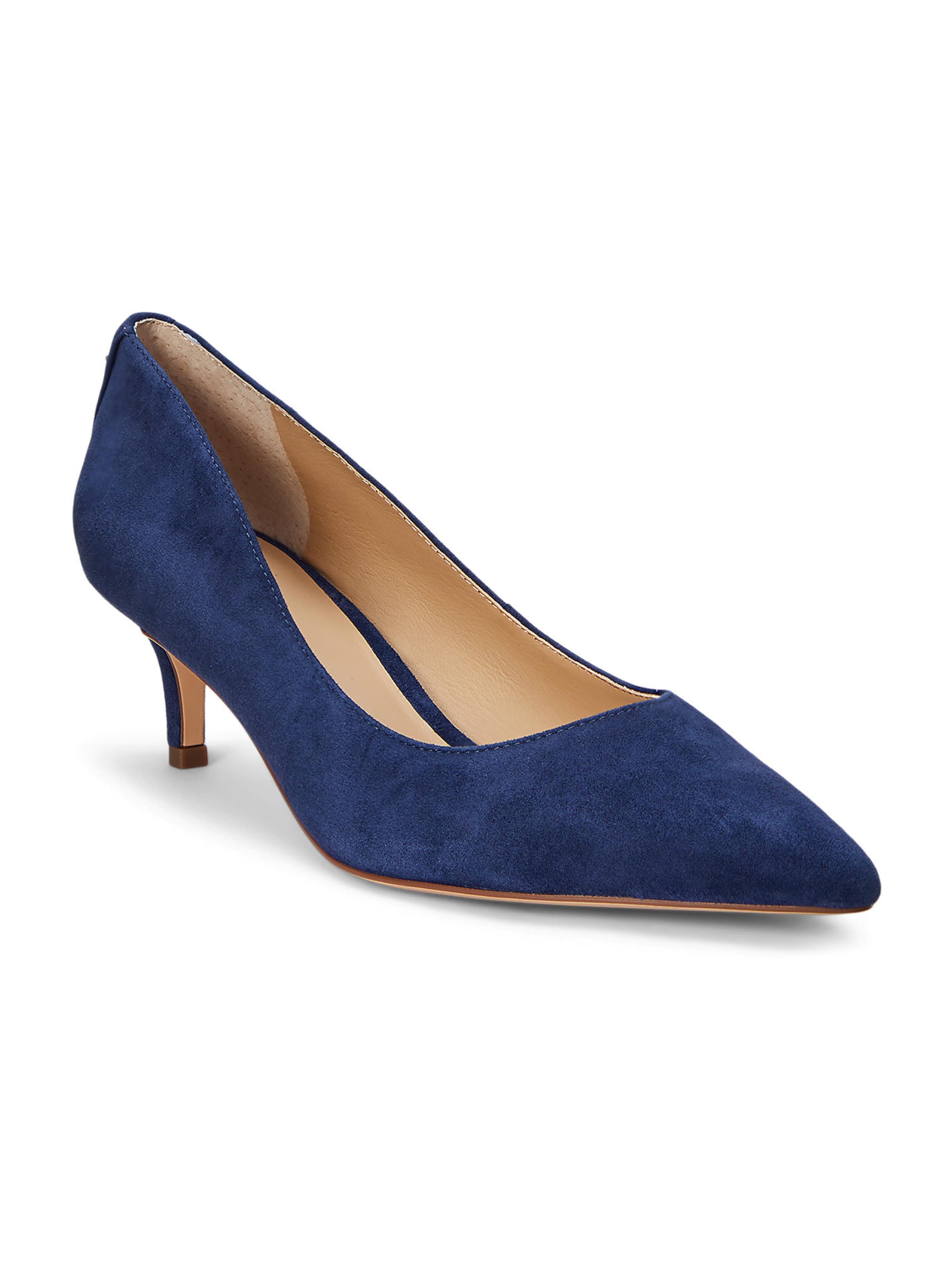 Pumps 'ADRIENNE' de la Lauren Ralph Lauren pe albastru: față