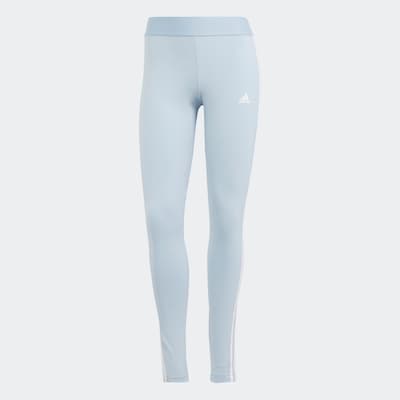 ADIDAS SPORTSWEAR Pantalon de sport 'Essential' en bleu clair / blanc, Vue avec produit