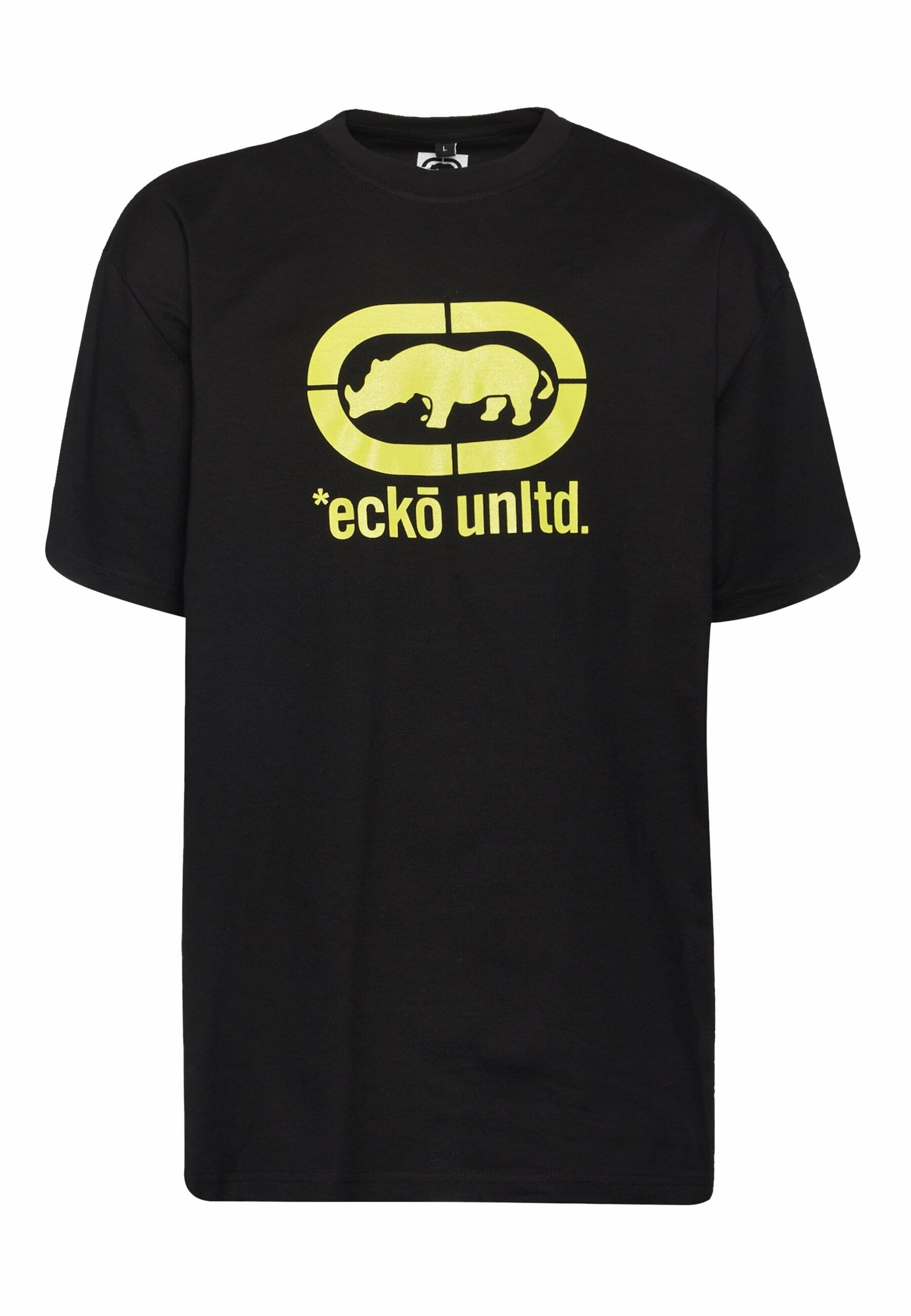 T-Shirt 'JohnRhino' Ecko Unlimited en noir : devant