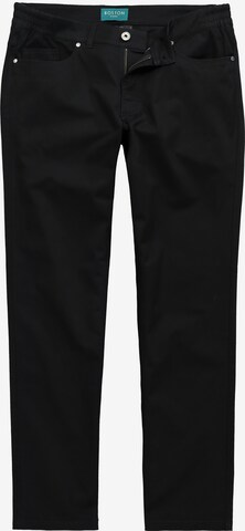 Boston Park Broek in Zwart: voorkant