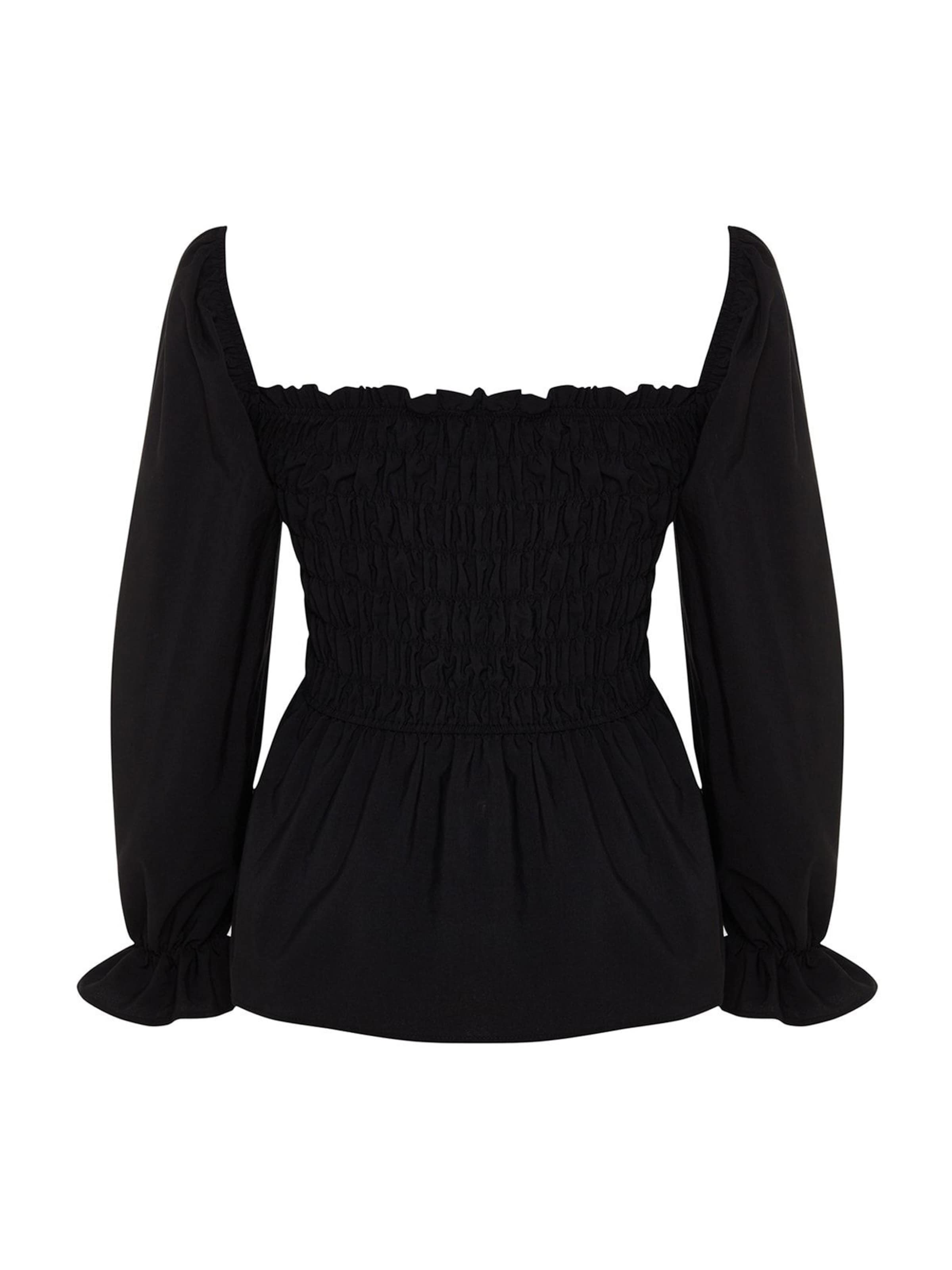 Trendyol Curve Blouse in Black
