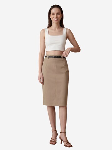 Jupe My fashion en beige