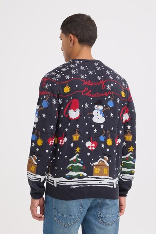 BLEND - Jersey 'BHMATEO CHRISTMAS' en azul