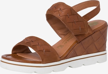 MARCO TOZZI Sandal in Brown: front