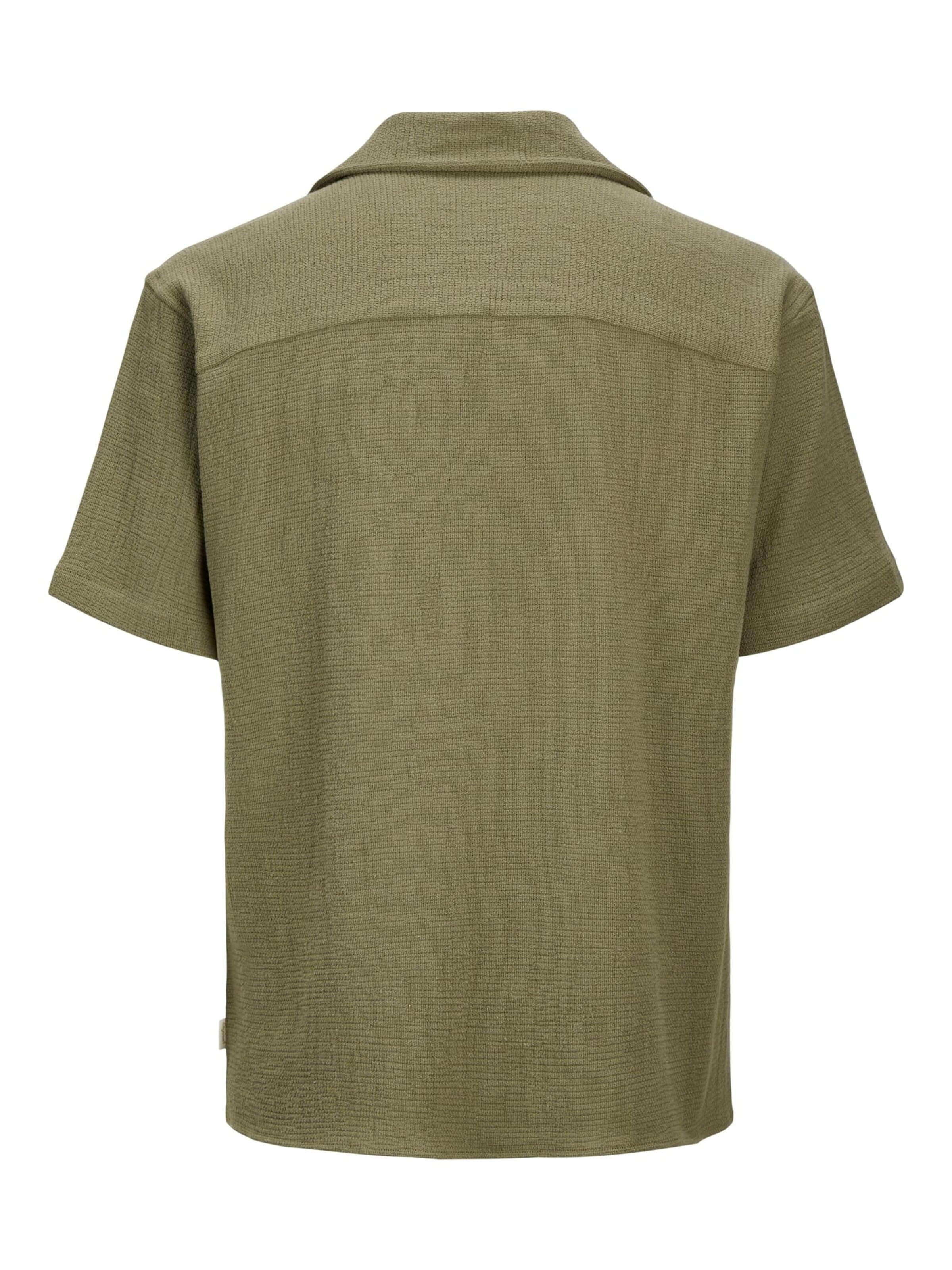 JACK & JONES Comfort fit Overhemd 'Coba' in Groen