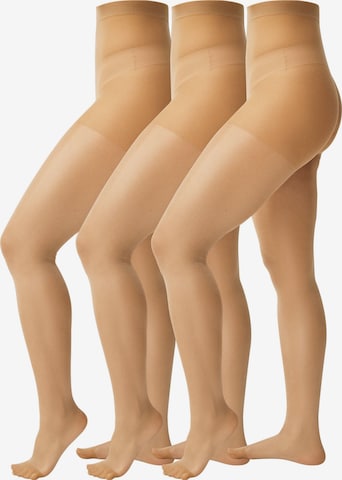 Next Fine Tights in Beige: front