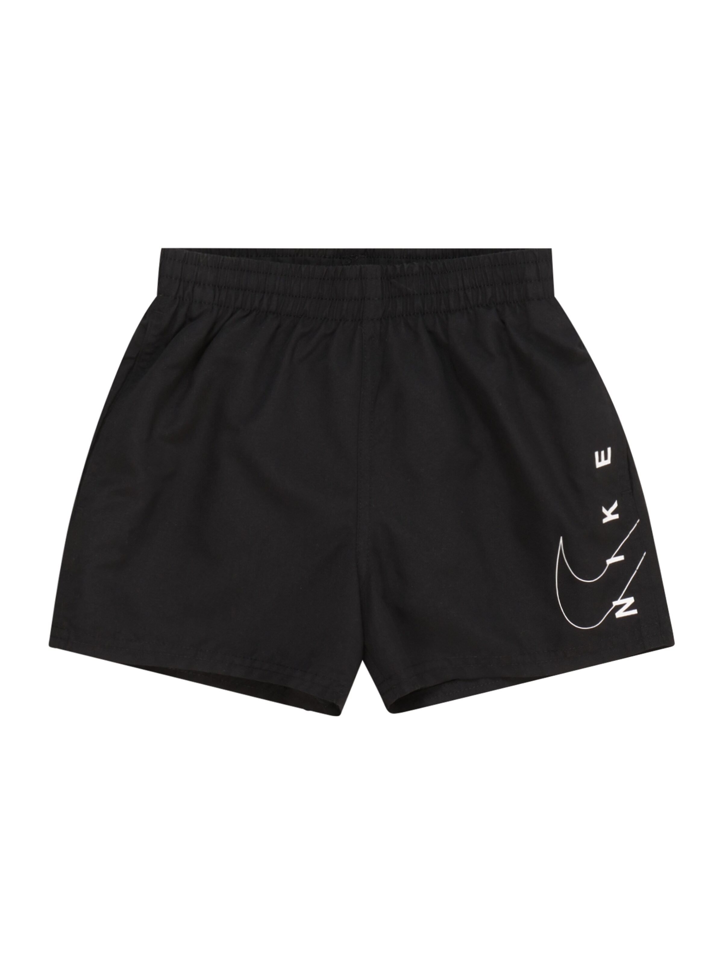 Nike Swim - Moda de banho desportiva em preto: frente