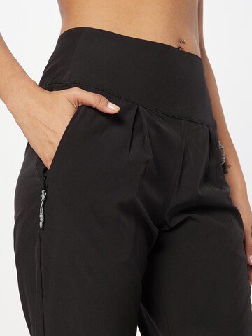 Coupe slim Pantalon outdoor 'ANETI' ICEPEAK en noir