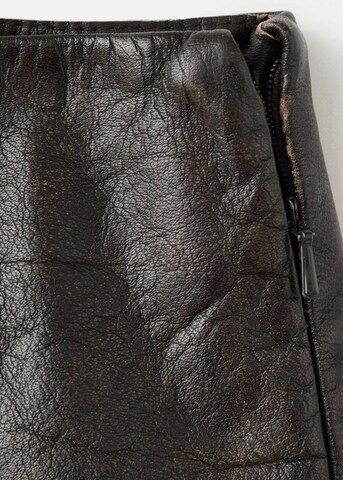 MANGO Skirt in Brown