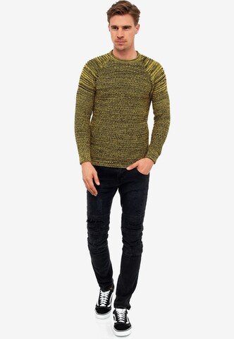 Rusty Neal Pullover in Gelb
