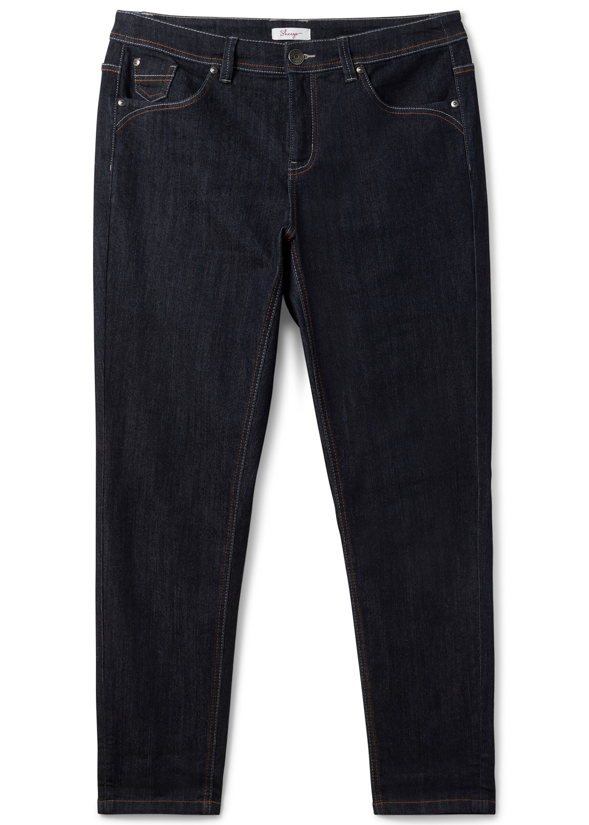 SHEEGO Štandardný strih Džínsy - Modrá: predná strana