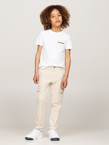 Tricou de la TOMMY HILFIGER pe alb