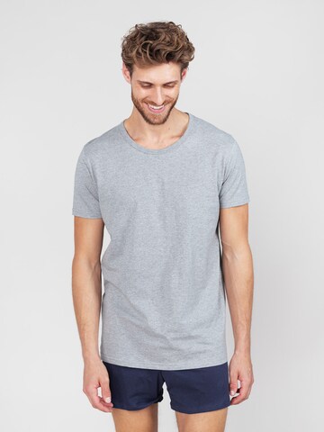 T-Shirt 'Paul' Erlich Textil en gris : devant