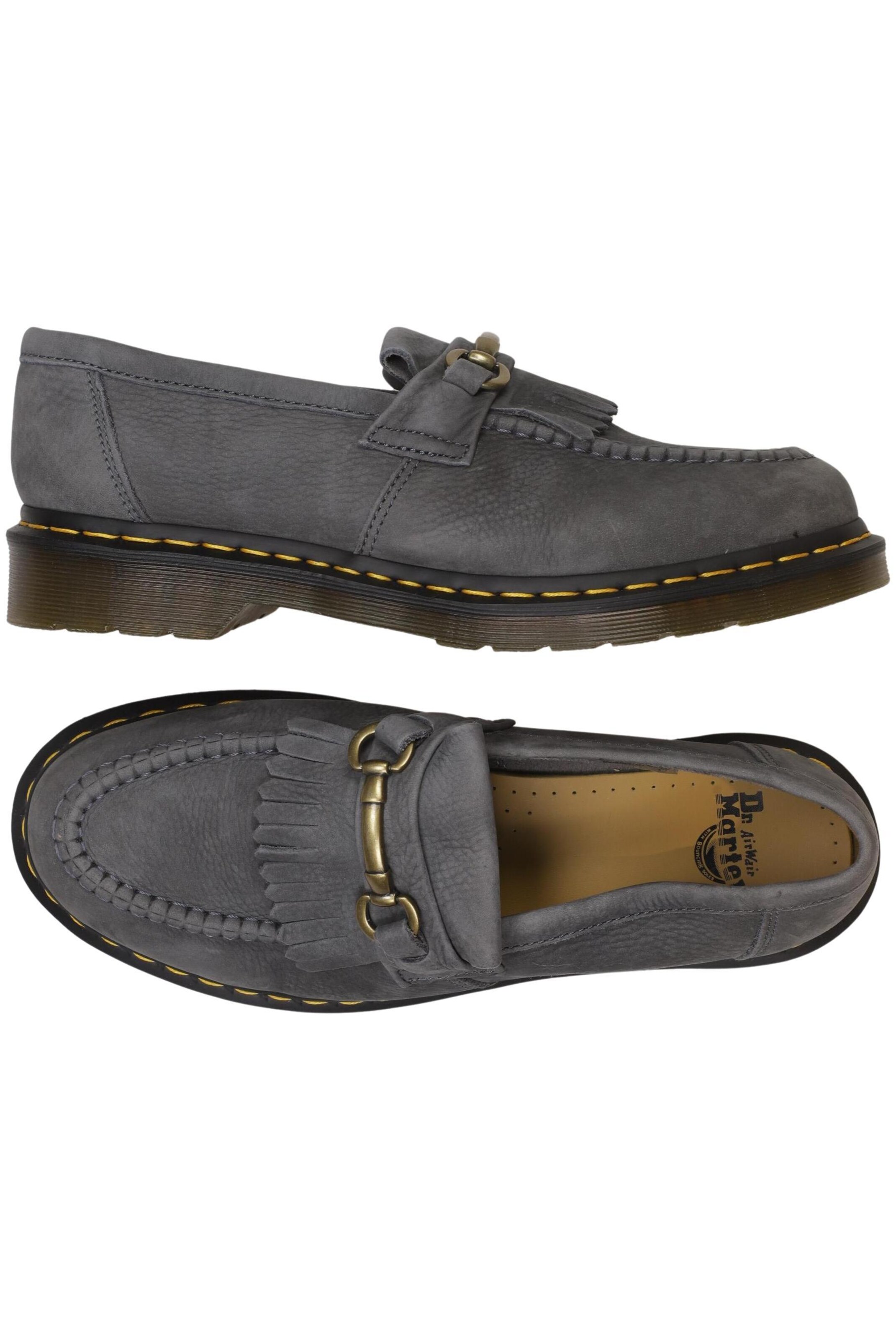 Dr. Martens Flats & Loafers in 44 in Grey: front