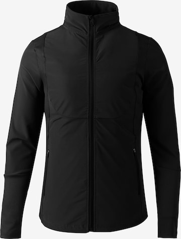 ENDURANCE Athletic Jacket 'Medear' in Black: front