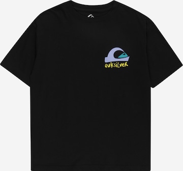 QUIKSILVER T-Shirt 'RADICAL TIMES' in Schwarz: predná strana