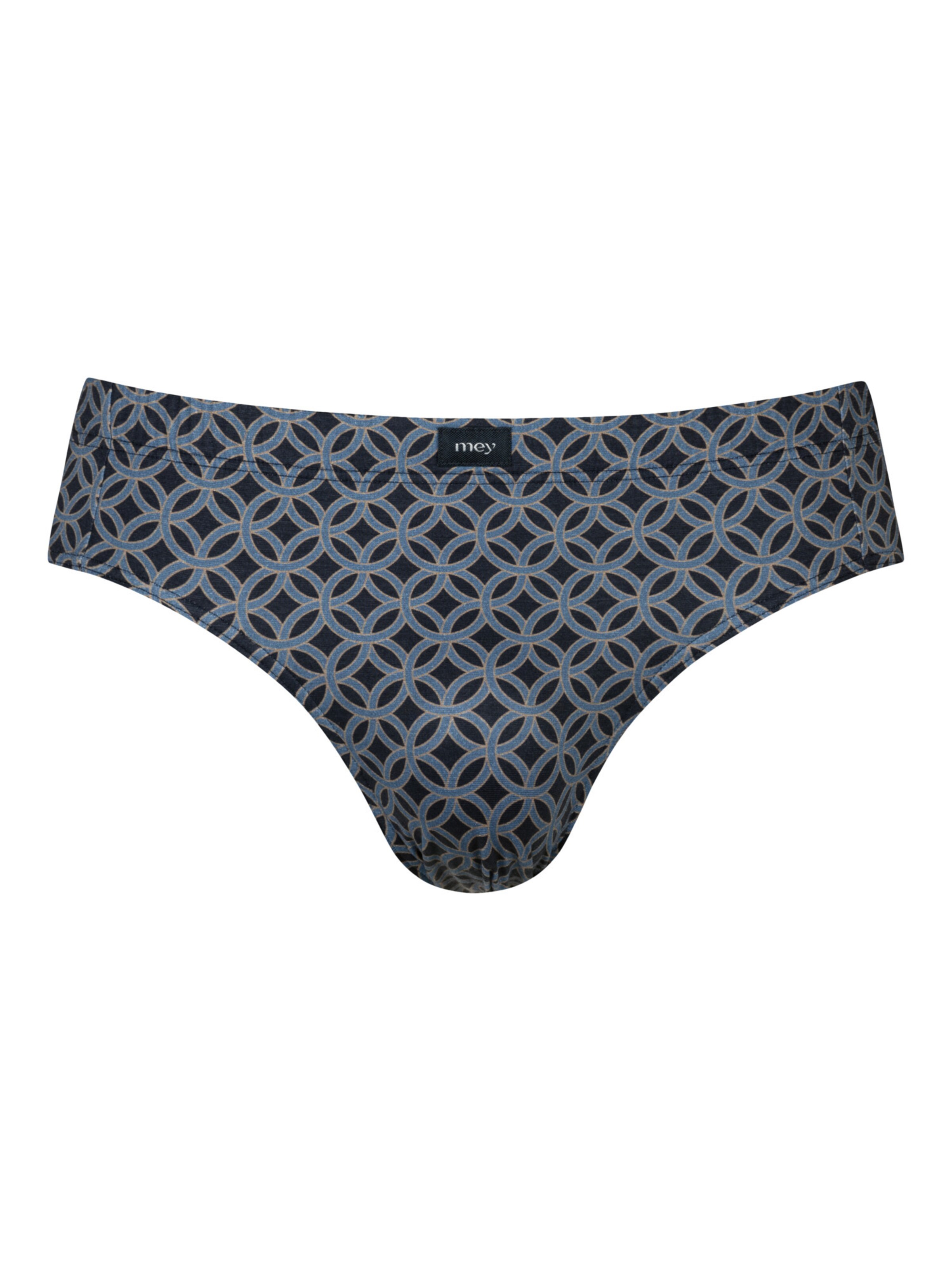 Mey Slip 'Regular Circle' in Blauw: voorkant