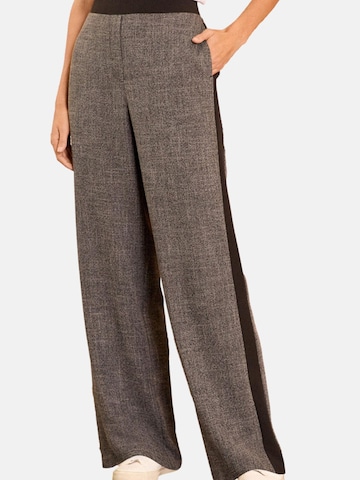 Wide leg Pantaloni di love & roses in grigio: frontale