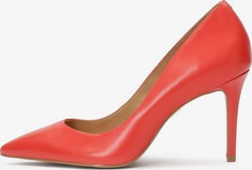 Kazar - Zapatos con plataforma en rojo: frente