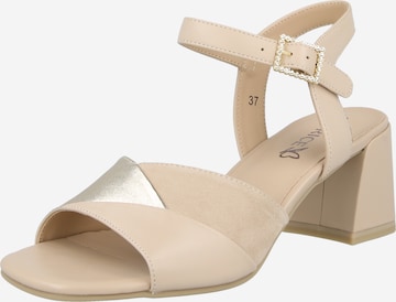 Sandales CAPRICE en marron : devant