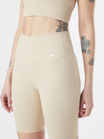 aim'n Skinny Sportbyxa i beige