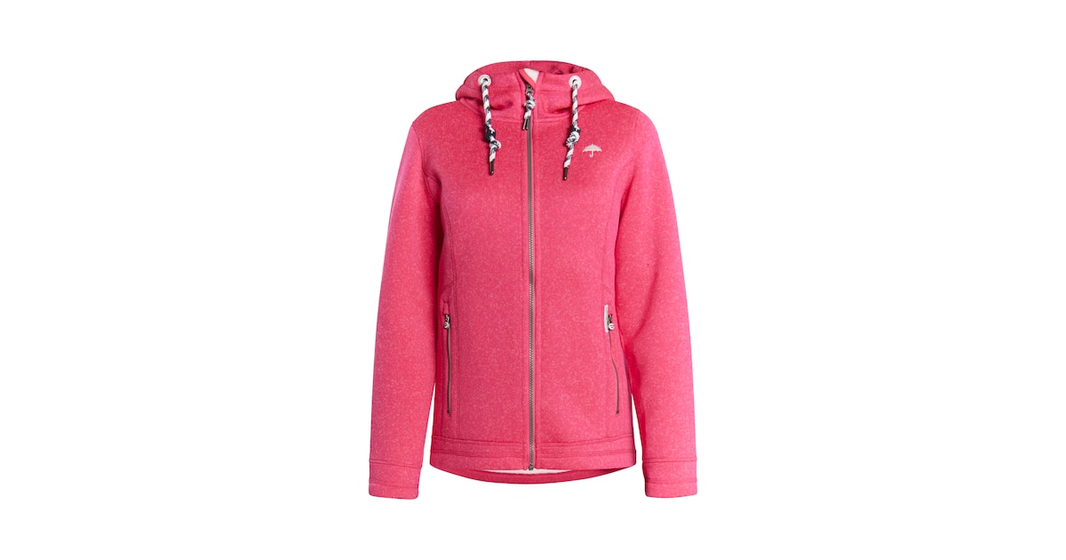 Teddyjacke Pink Damen Fleece Jacket Gefütterte Teddyjacke