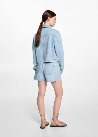 MANGO TEEN Übergangsjacke 'Starc' in Blau