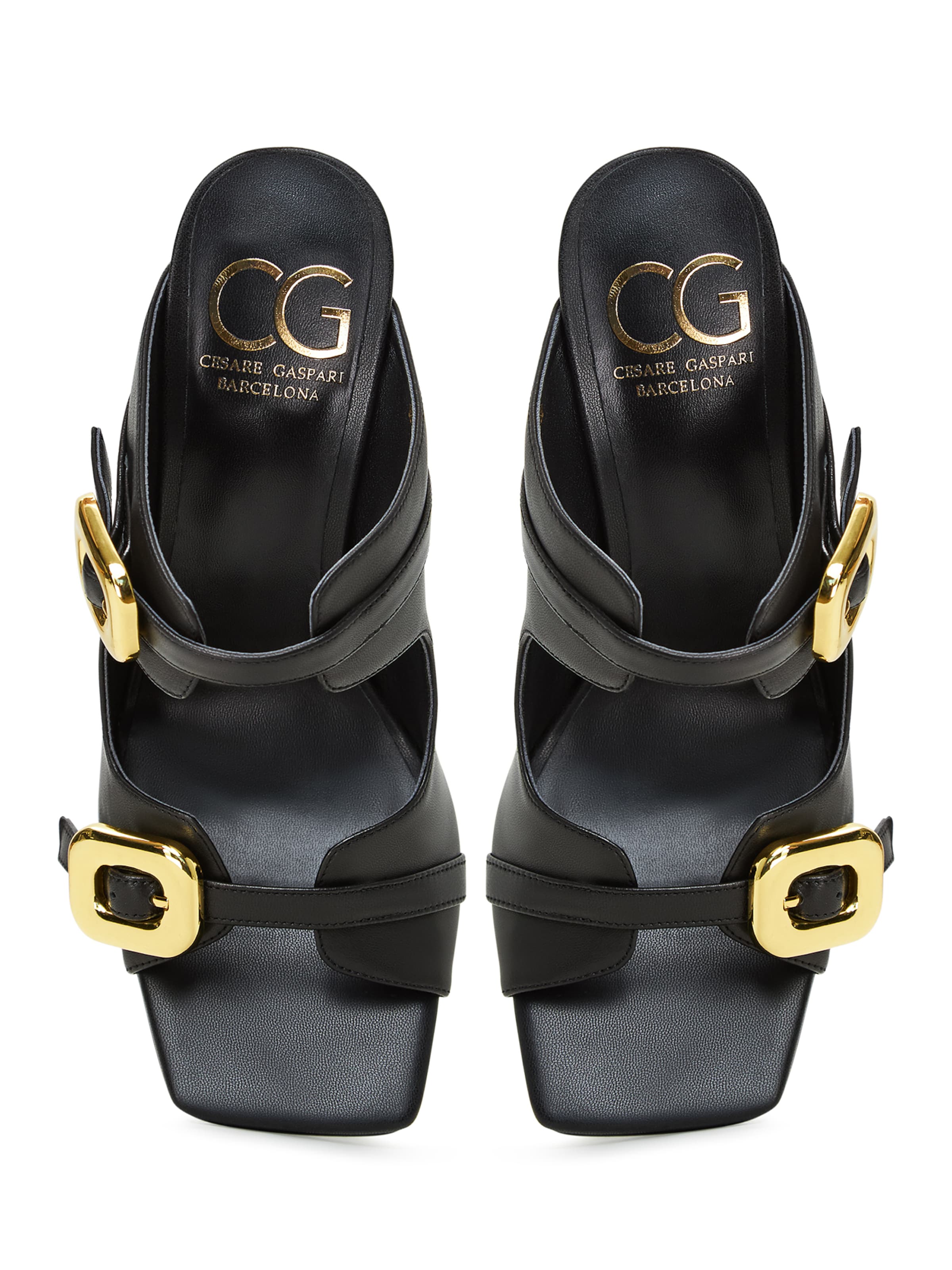 CESARE GASPARI Mule in Black