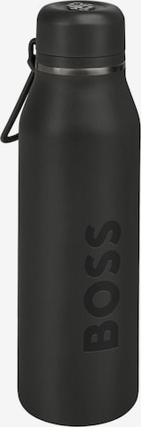BOSS Láhev na vodu 'Isothermal flask Double B' – černá: přední strana