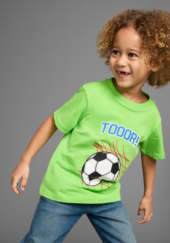 Kidsworld T-Shirt in Grün: Vorderseite