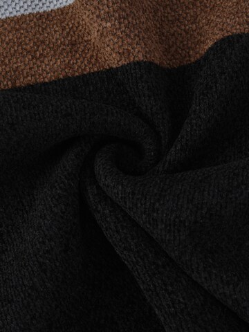 ALLTHEMEN Strickjacke 'Flausch'‌‌‌ in Schwarz