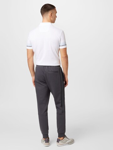 BOSS Green Tapered Trousers 'Hadiko' in Grey