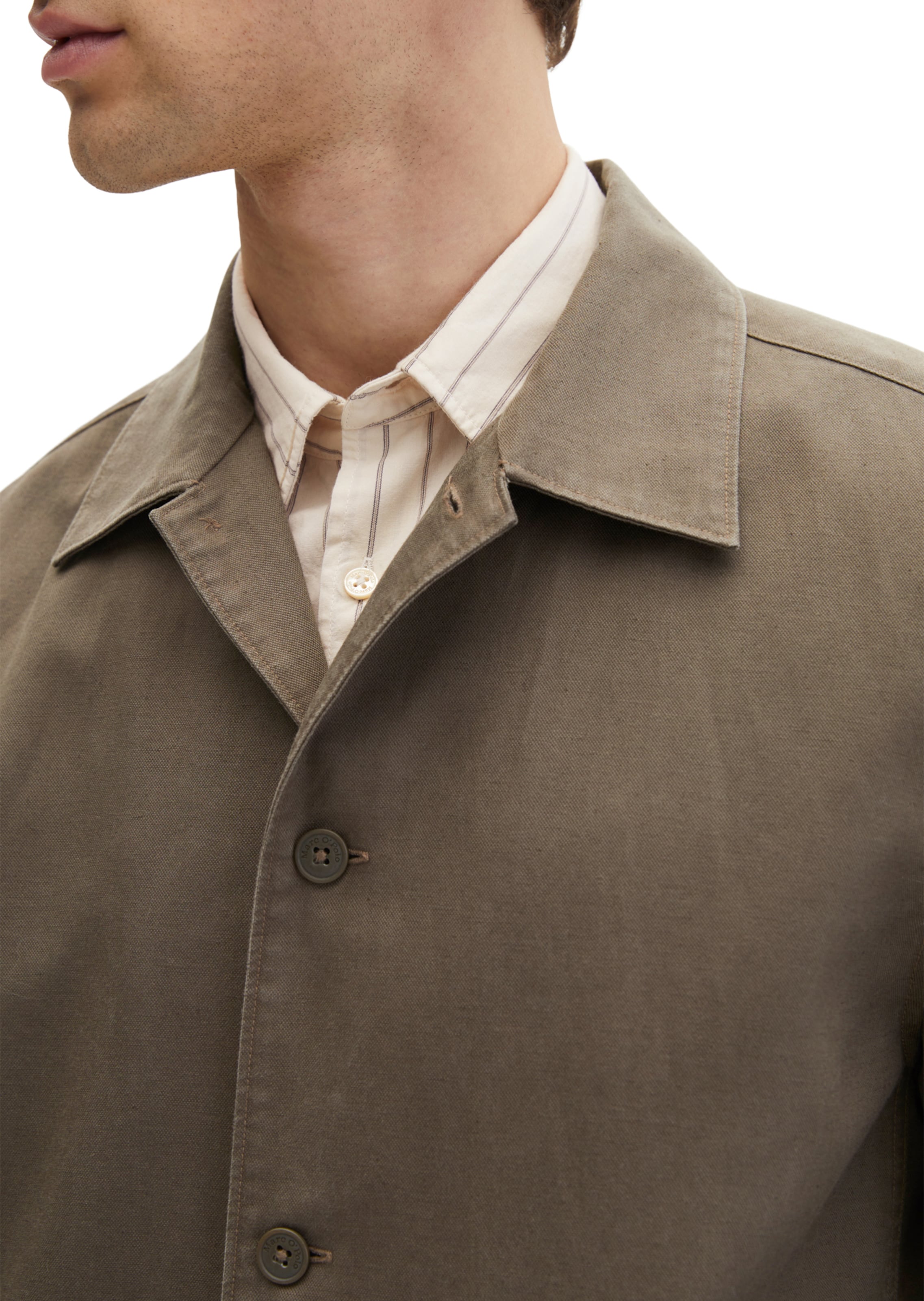Marc O'Polo Regular fit Button Up Shirt in Green