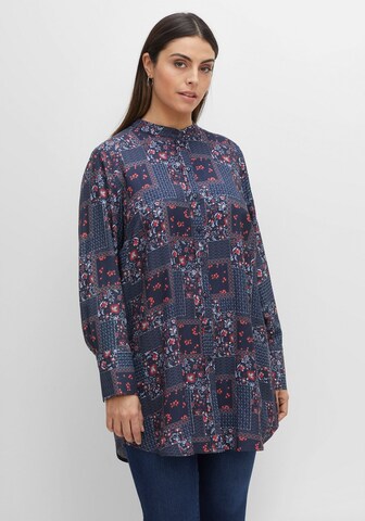 SHEEGO Blouse in Blue: front