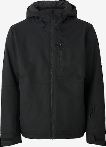 ICEPEAK Urheilutakki 'CHESTER' värissä musta: etupuoli