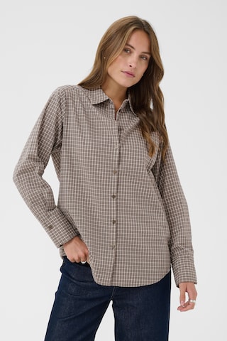 T-shirt 'Tamamia' SAINT TROPEZ en marron : devant