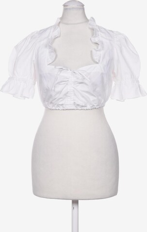 COUNTRY LINE Bluse XXS in Weiß: Vorderseite