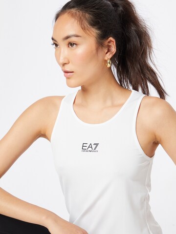 EA7 Emporio Armani - Top desportivo em branco