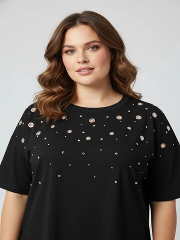 Shape Of You Shirt in Zwart