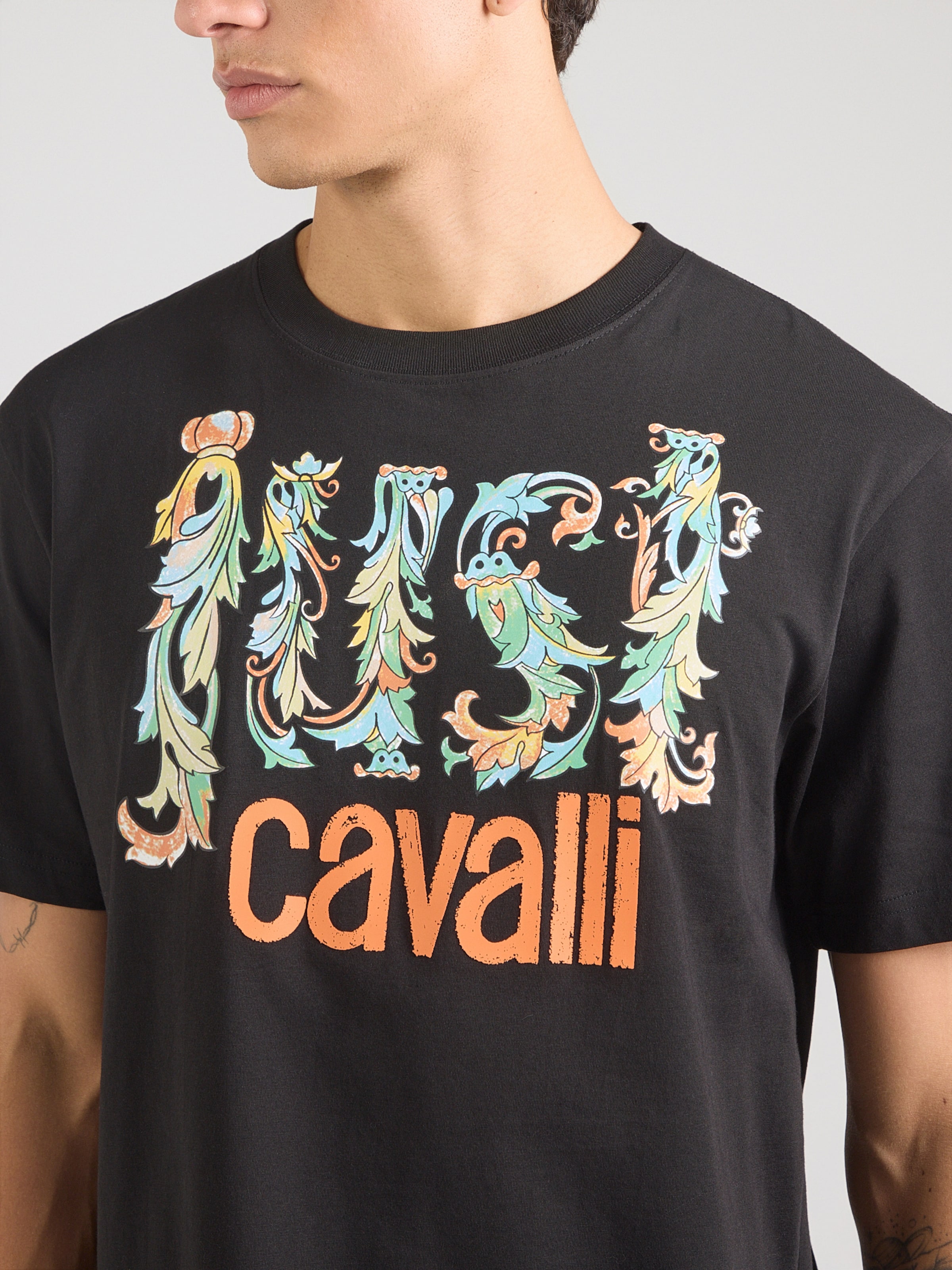 Just Cavalli Shirt in Black | ABOUT YOU
