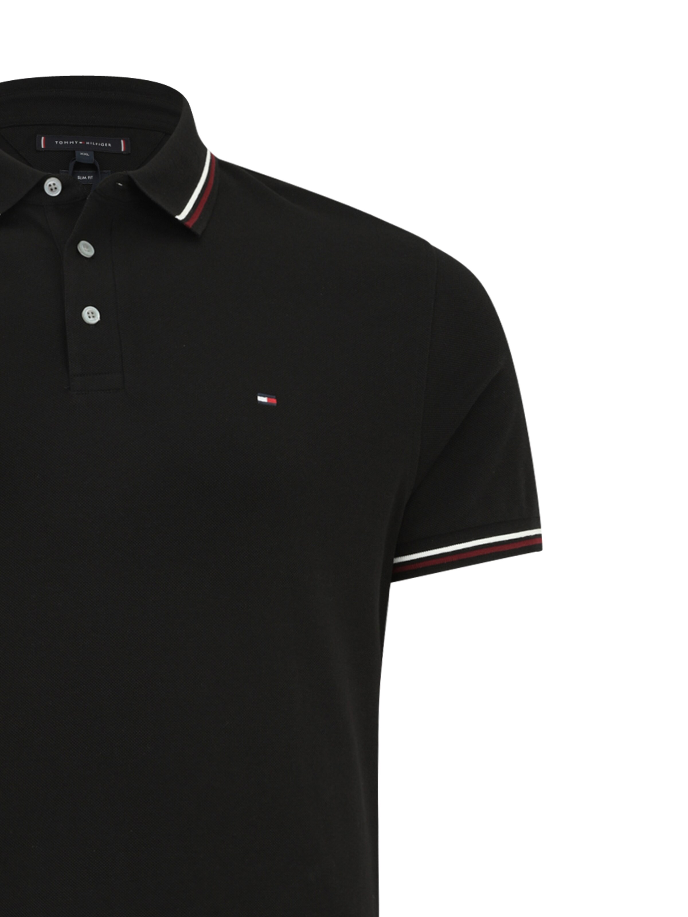 Tricou de la TOMMY HILFIGER pe negru