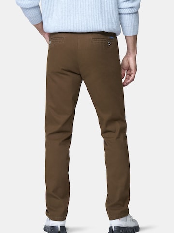 Regular Pantalon chino 'Dublin 9-3009' MEYER en marron