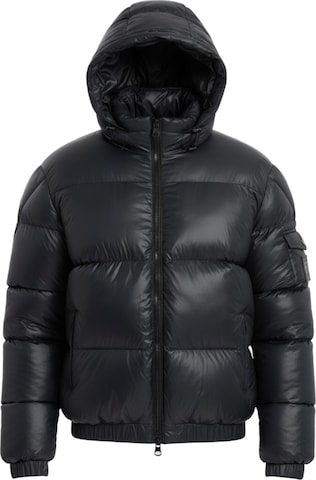 Veste d’hiver Ombre en noir : devant