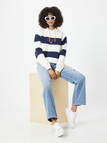 Tommy Jeans Sweatshirt i vit