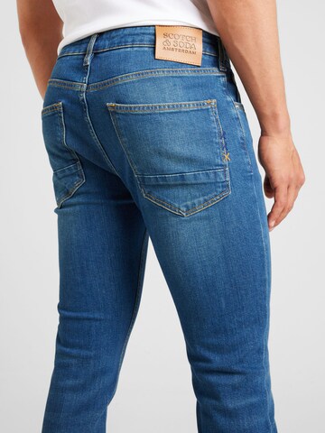 SCOTCH & SODA Regular Jeans in Blauw