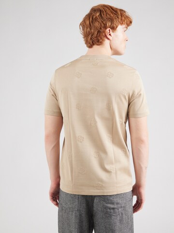 Maglietta 'C-Thompson 109' di BOSS in beige